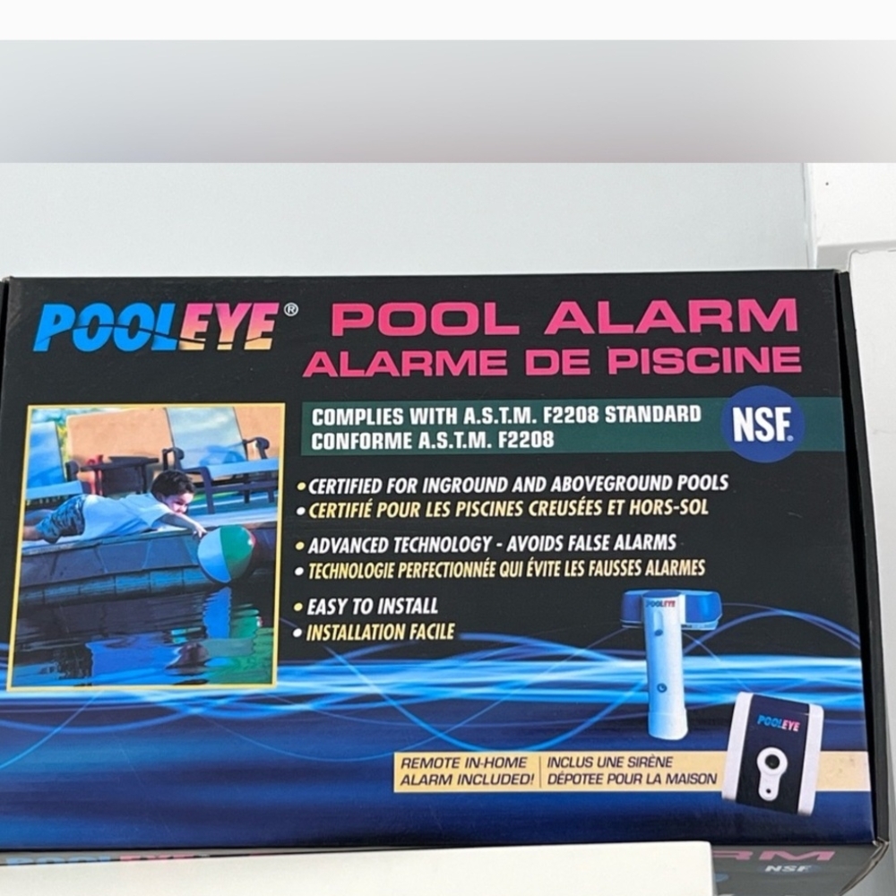 PoolEye Immersion Pool Alarm New In Box